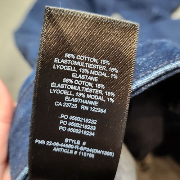 Aritzia Ten Jeans - Motive Ankle skinny jeans Size 25 - Dark Wash High Rise - Picture 9 of 15